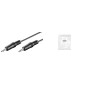 goobay Audiokabel Sort